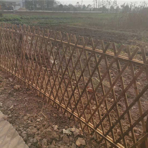 津市竹围栏塑钢护栏竹篱笆pvc护栏竹栅栏