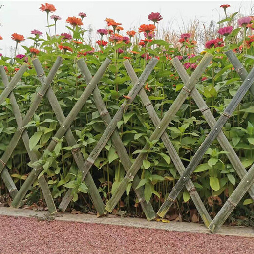 南京六合区pvc护栏草坪护栏花坛栅栏