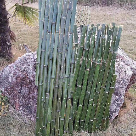 临西竹片栅栏宠物木栅栏竹篱笆竹护栏竹篱笆栅栏