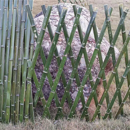 广州萝岗竹篱笆竹护栏绿化护栏小围栏百度更多