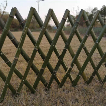 市北竹围栏篱笆栅栏竹篱笆pvc护栏花园塑料围栏