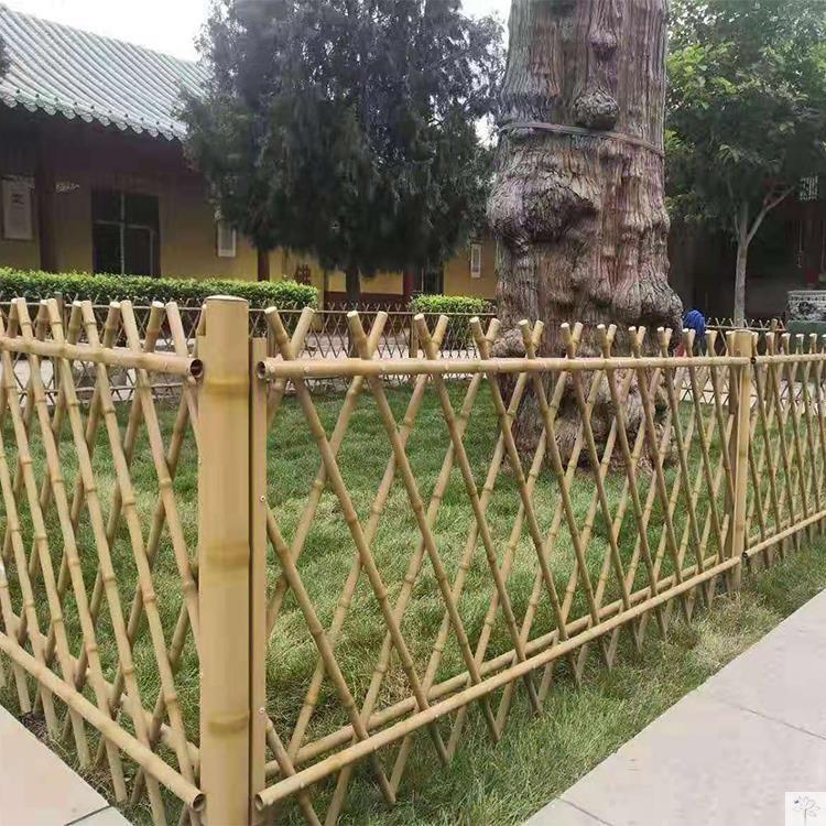 亳州竹篱笆塑钢护栏竹子篱笆竹节围栏唐山玉田