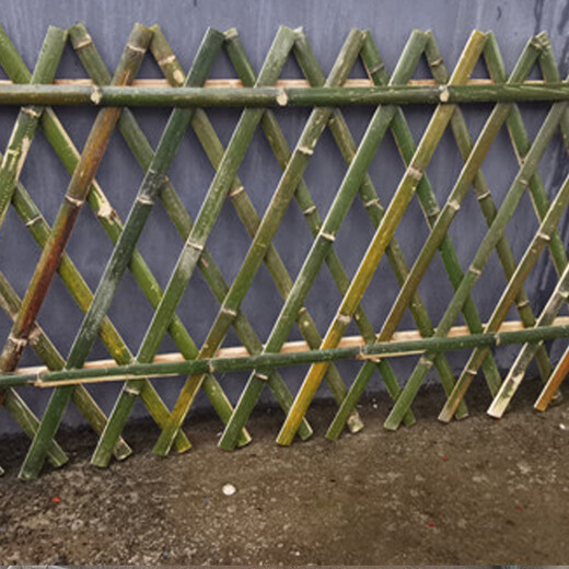 醴陵竹篱笆竹子护栏竹子篱笆仿竹篱笆衡水安平