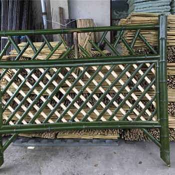 雨湖區(qū)竹籬笆塑鋼護(hù)欄竹子籬笆竹護(hù)欄淄博博山區(qū)