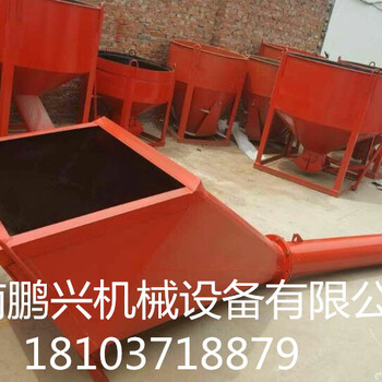 河南鹏兴机械公司生产容量0.6-3方塔机料斗塔吊料斗