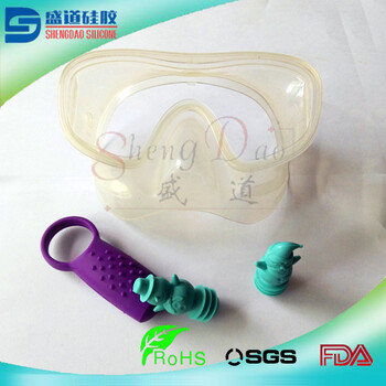 定制医疗设备硅胶制品眼罩垫、液态硅胶护眼眼罩垫配件