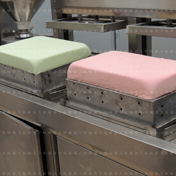 长春小型豆腐机械价格哪里的大豆腐机质量好全自动豆腐生产线