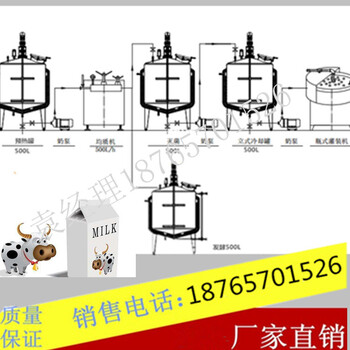 牛奶生产线，巴氏牛奶生产线设备价格