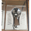移动厕所专用不锈钢泡沫封堵蹲便器便器