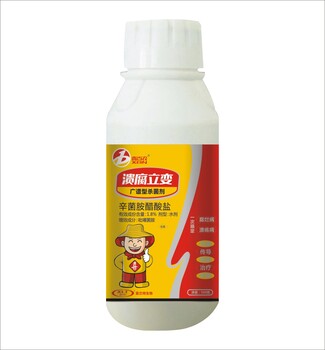 蘋果黑星病就用喜百農(nóng)潰腐立變