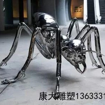 城市304不銹鋼螞蟻雕塑報價價格廠家,金屬工藝品