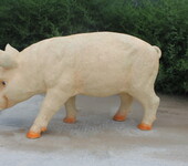 康大雕塑供应玻璃钢动物雕塑奶牛雕塑