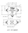 TRMTRMMICROWAVE二路功分器DL200图片