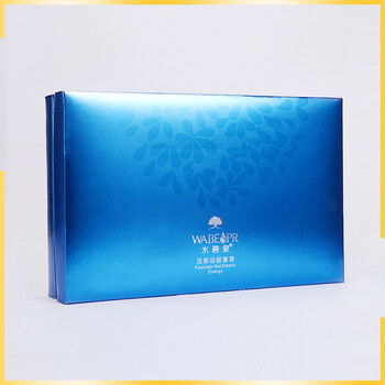 厂家定制时尚化妆品包装盒精美礼品彩盒加工天地盖包装礼盒