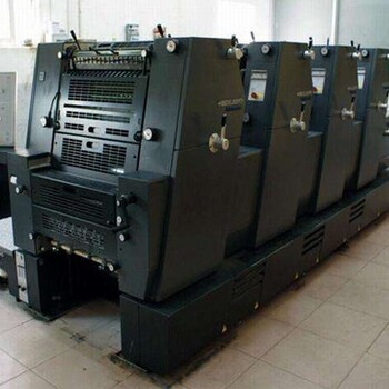 二手四色印刷机平板印刷机进口清关代理东莞公司