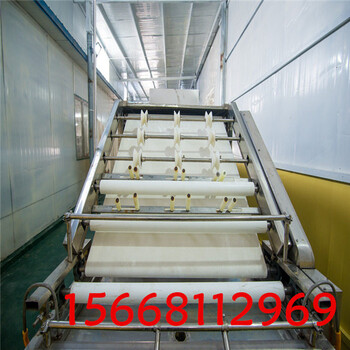 广西腐竹生产线设备，全自动腐竹机厂家安装，免费培训