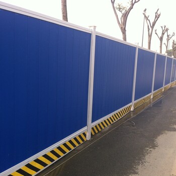 厂家销售柳州施工围挡成都PVC围挡地铁施工安全围挡