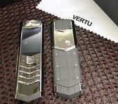 2019威图（VERTU）蓝宝石原装屏黑金钻直板威图手机18K玫瑰金手机