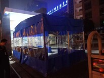 武汉雨棚制作学校消毒棚烧烤帐篷收缩雨棚图片1