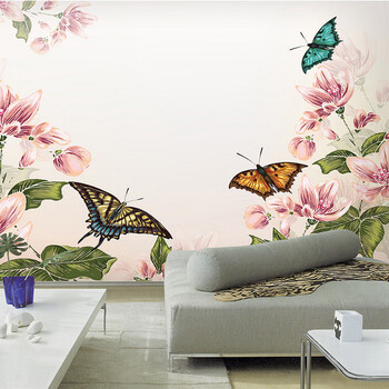 深圳家庭彩绘客厅墙面彩绘创意彩绘追梦墙绘