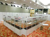 上海展覽活動玻璃展示柜出租，高矮柜均有提供