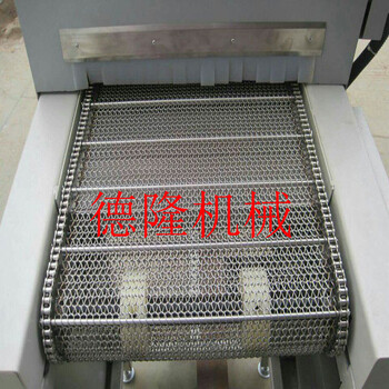 德隆非标定制不锈钢网带输送机耐高温烘干机烤箱隧道炉