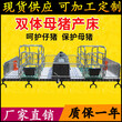 母猪产床价格规范操作现代化优质新型母猪产床防压杆猪产床养猪设备图片