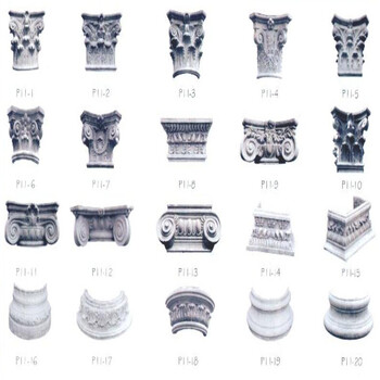 安徽外墙grc欧式构件装饰水泥构件大量生产中