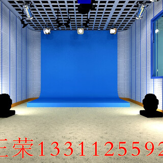 虚拟蓝箱，绿箱建设-技术学院虚拟演播室设备安装图片1
