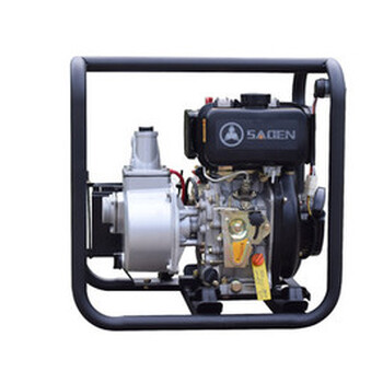 四川萨登3寸开架式自吸柴油水泵手启动