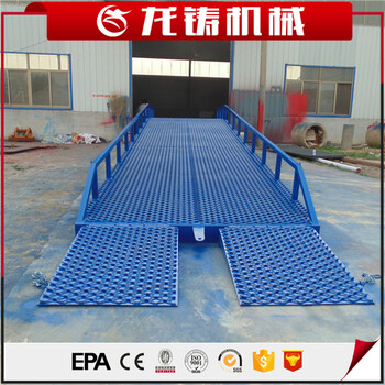 河南新鄉(xiāng)廠家供應(yīng)8噸移動(dòng)式液壓登車橋貨柜裝卸平臺(tái)機(jī)械式登車橋
