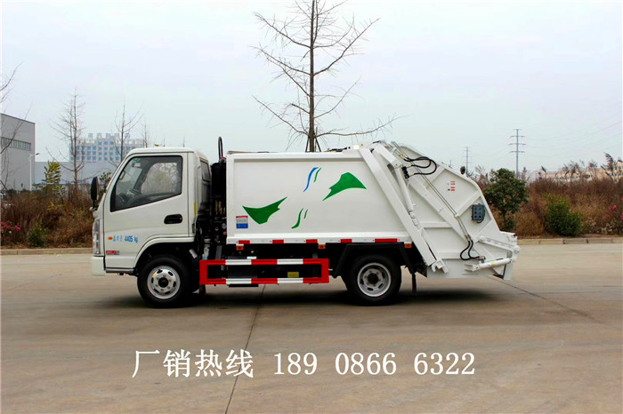 乌海东风d9新款10方压缩式垃圾车