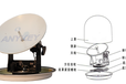 0.6MKU波段SKU80船载动中收卫星线