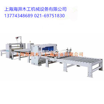 浙江PVC木塑地板贴面机工艺流程