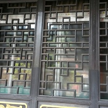 传统窗棂的样式及实木窗图案图形设计_新中式花窗_仿古门窗厂家