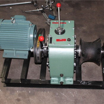 厂家机动绞磨柴油汽油电动快速绞磨机轴传动电缆牵引器3T5T