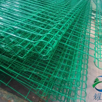 雙圈護(hù)欄網(wǎng)社區(qū)花園圍欄美觀耐用安全防護(hù)欄尺寸可定做-耀佳