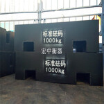 利津县1吨工程机械配重铁2吨铸铁砝码
