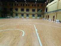 山东潍坊羽毛球馆运动木地板厂家全覆盖图片2
