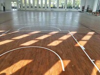 山东潍坊羽毛球馆运动木地板厂家全覆盖图片1