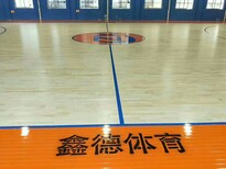 山东潍坊羽毛球馆运动木地板厂家全覆盖图片0