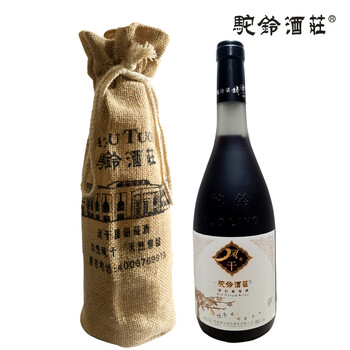 駝鈴風(fēng)干甜紅葡萄酒750ml麻袋裝駝鈴酒業(yè)甜葡萄酒