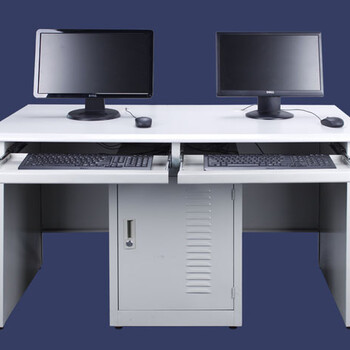广州骏中王家具厂家双人电脑桌学生电脑桌可大量订做