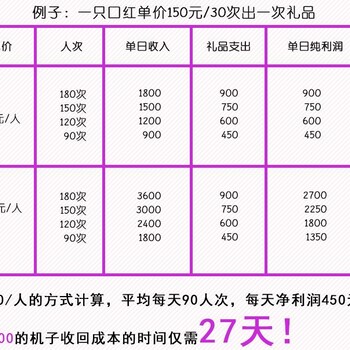 韶关闯关口红机哪家好