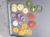 不锈钢水果切片机切菠萝片机QS-500型旋转刀盘切果蔬片设备