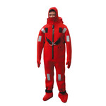 船用水域冰面救援连体式保温服带证书可漂浮防水干式保暖服