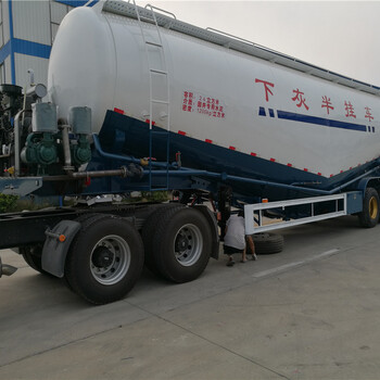 行業(yè)散裝粉罐車價(jià)格粉粒物料半掛車技術(shù)參數(shù)