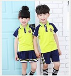 广州夏季幼儿园园服，夏装英伦儿童班服，幼儿园表演服