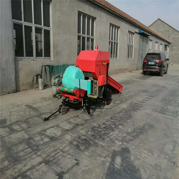 小麥秸稈包膜機(jī)苜蓿青儲(chǔ)秸稈裹包機(jī)牛羊飼料打包機(jī)