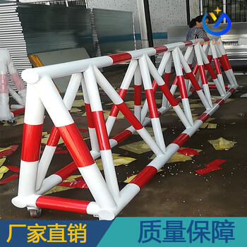 广州拒马护栏厂家供应学校门口移动挡车防撞拒马护栏路障路阻护栏